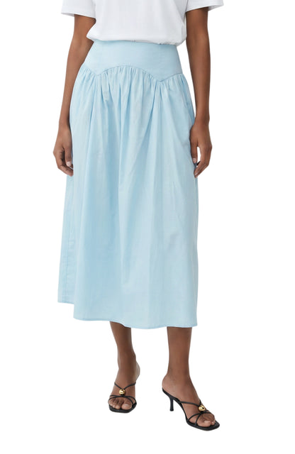MADDY SKIRT - BABY BLUE