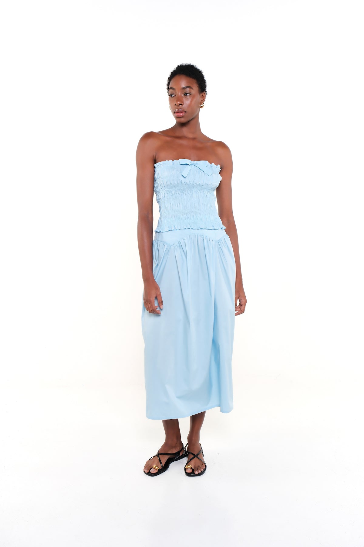 MADDY SKIRT - BABY BLUE