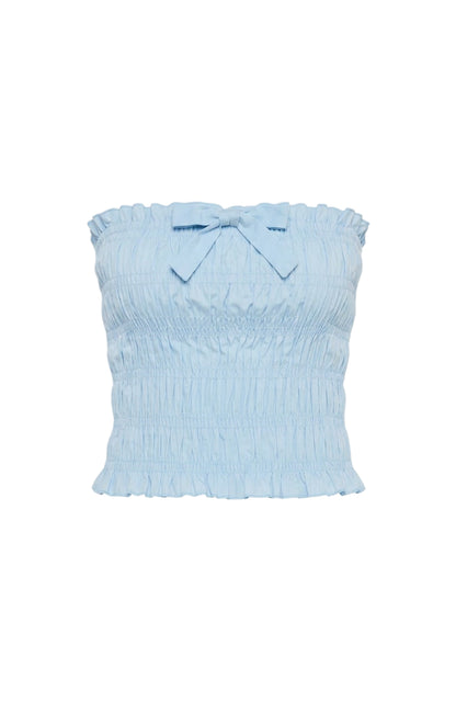 PENNY TOP - BABY BLUE