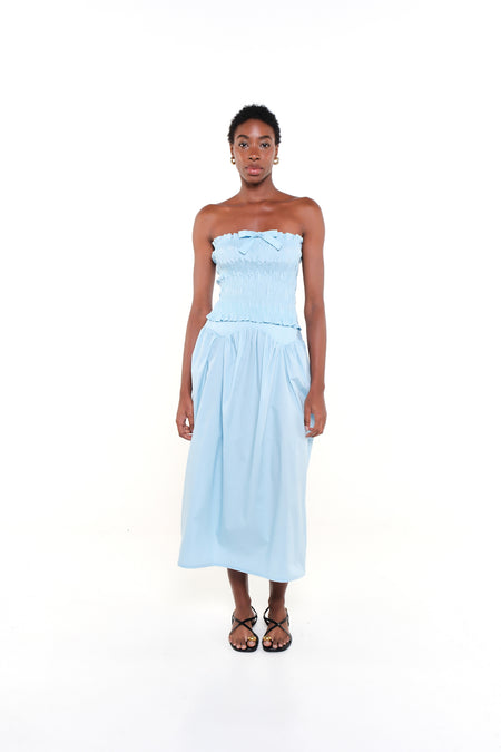 PENNY TOP - BABY BLUE