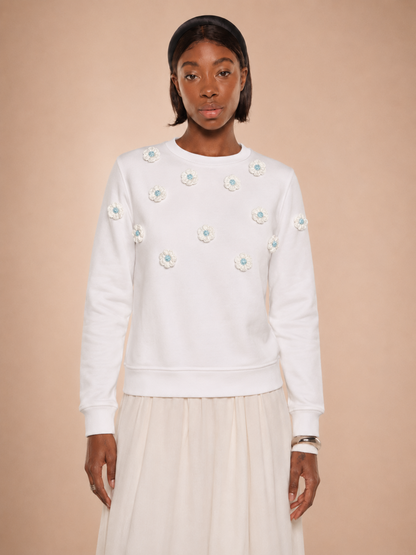 GRATITUD SWEATER – WHITE