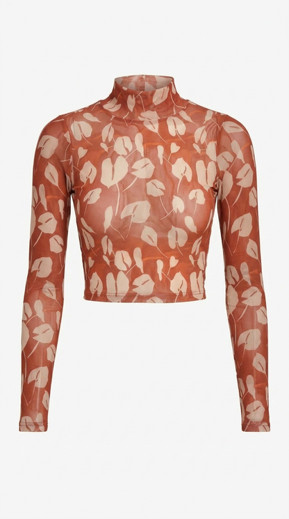COZY TOP - BEIGE BRAVE FLORA