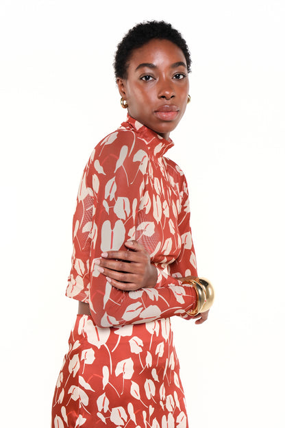 COZY TOP - BEIGE BRAVE FLORA