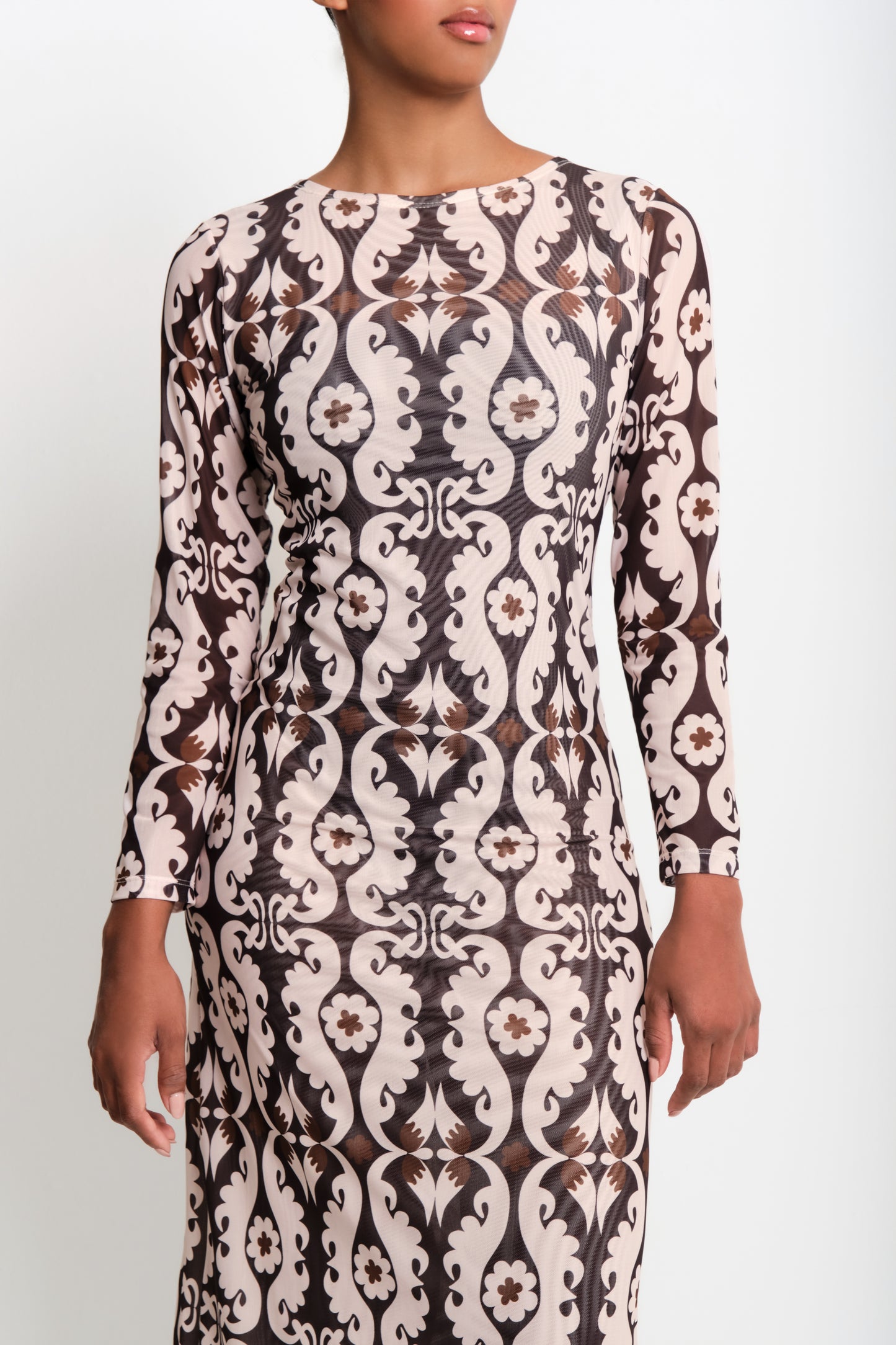 NELLA'S DRESS - MAXI PAISLEY