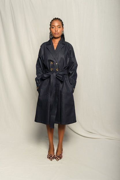 GUATAPE TRENCH - DENIM LOVELY