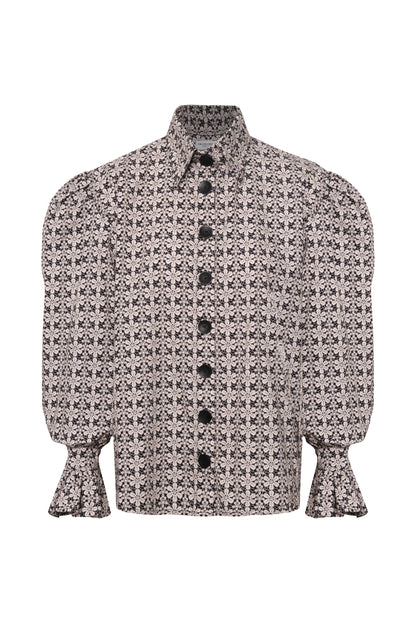 SOTOMAYOR SHIRT - MACRAME ALL OVER