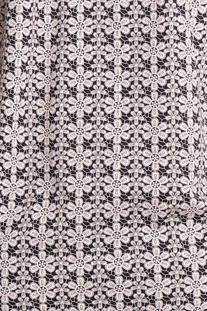 SOTOMAYOR SHIRT - MACRAME ALL OVER