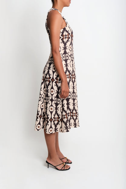 RANCH DRESS - MAXI PAISLEY