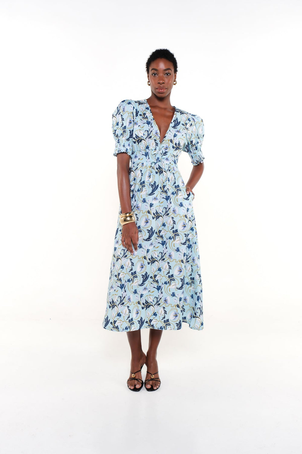 CLARA DRESS - COURAGE GARDEN - Lulo Project