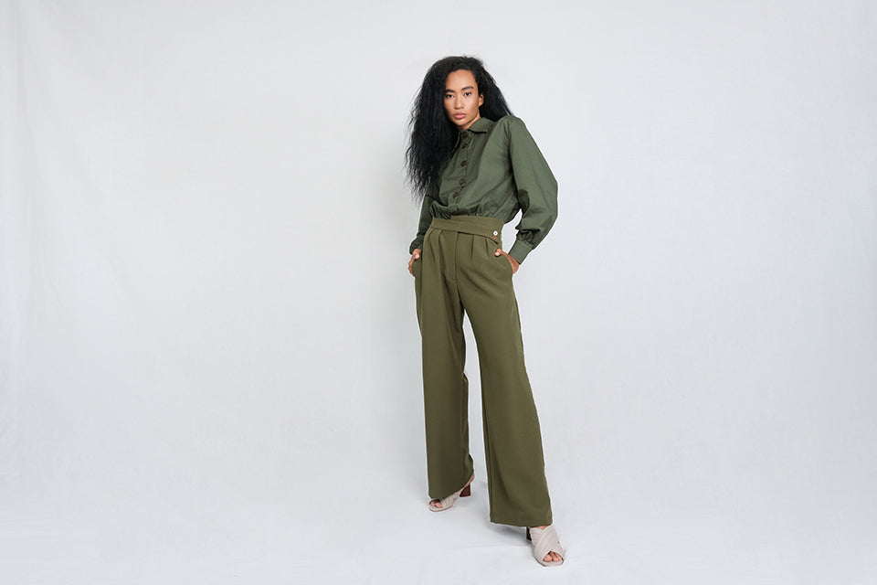 CUCUTA PANTS - MILITARY