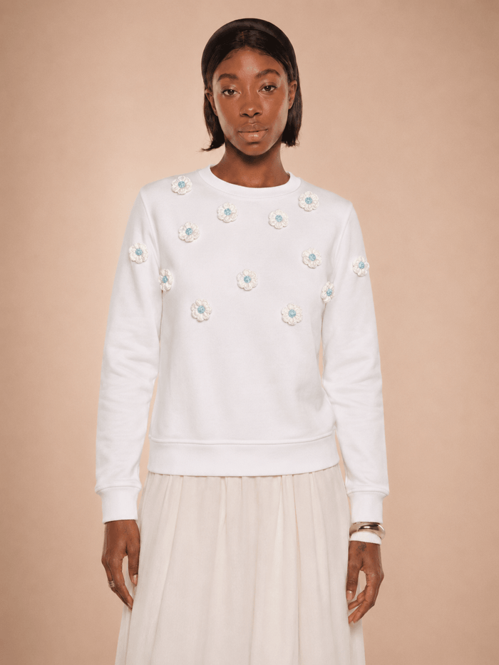 GRATITUD SWEATER – WHITE