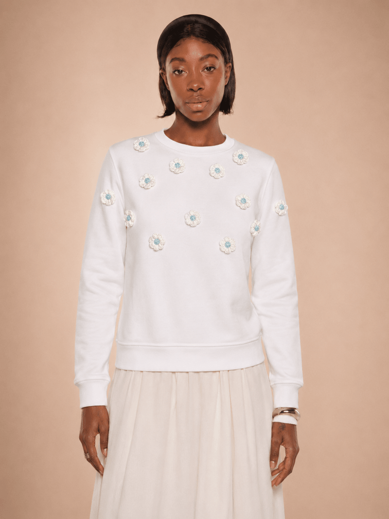 GRATITUD SWEATER – WHITE - Lulo Project