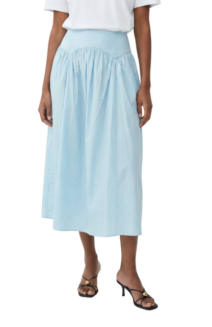 MADDY SKIRT - BABY BLUE - Lulo Project