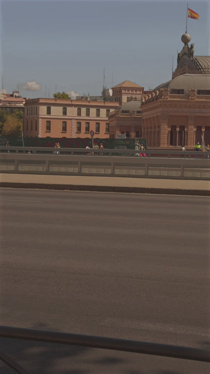 Chaos Petal High-Neck Ruffle Blouse – Lightweight Black Linen