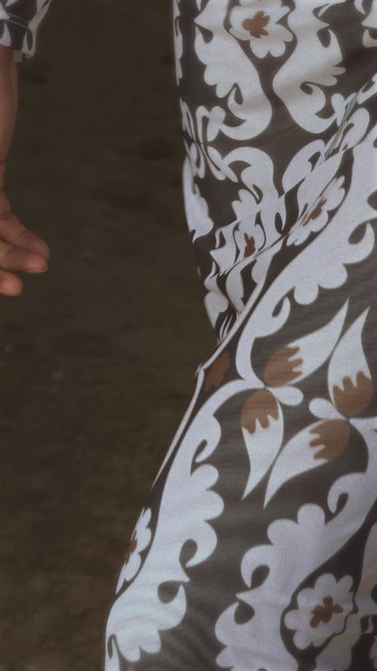 Nella Mesh Column Maxi Dress