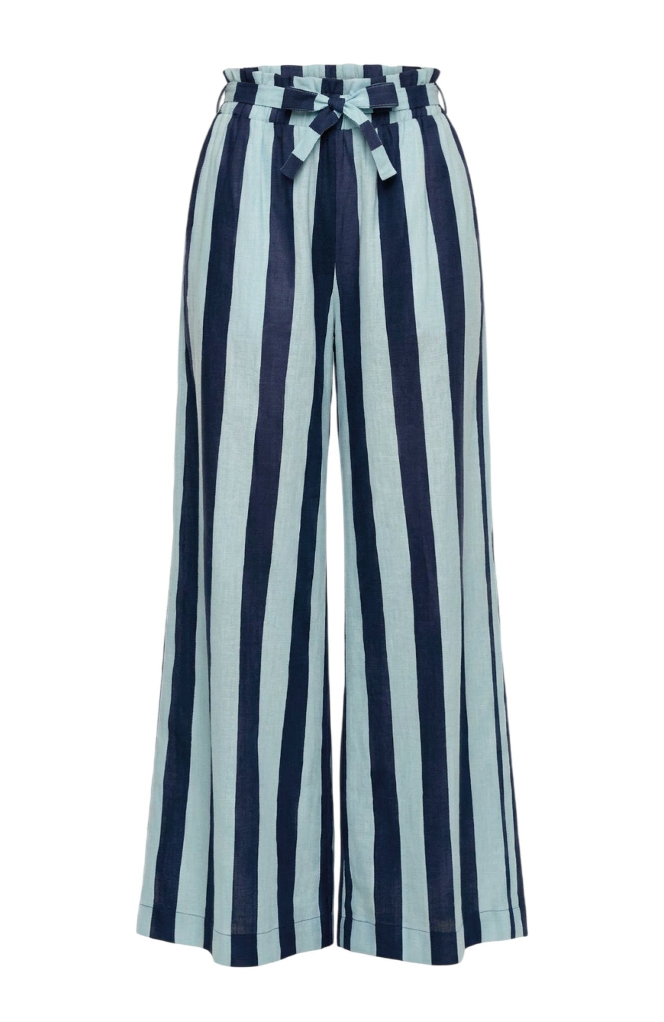 TARA PANTS - HERITAGE STRIPES MAXI BLUE - Lulo Project