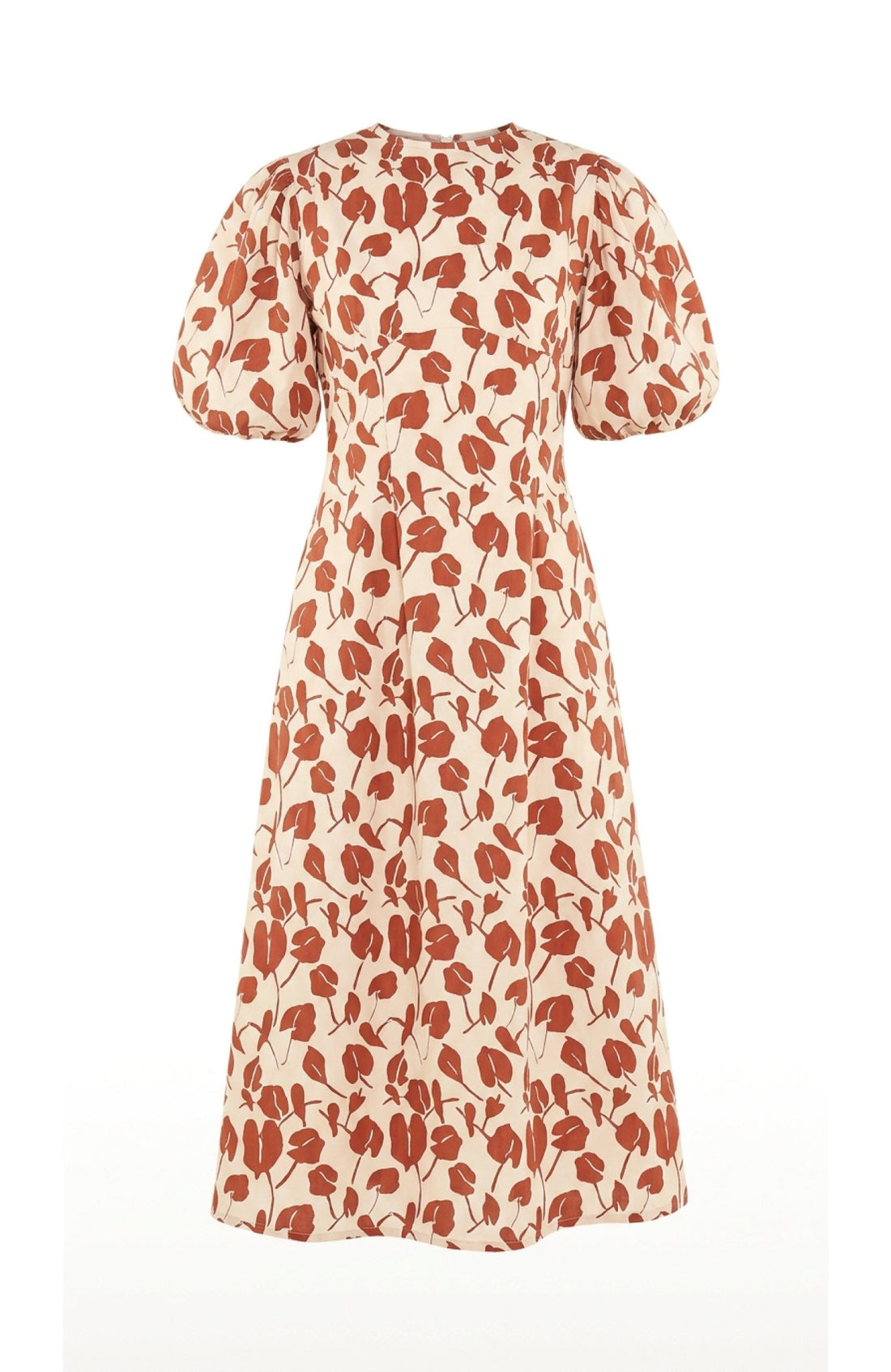 THE DAWN DRESS - RED BRAVE FLORA - Lulo Project