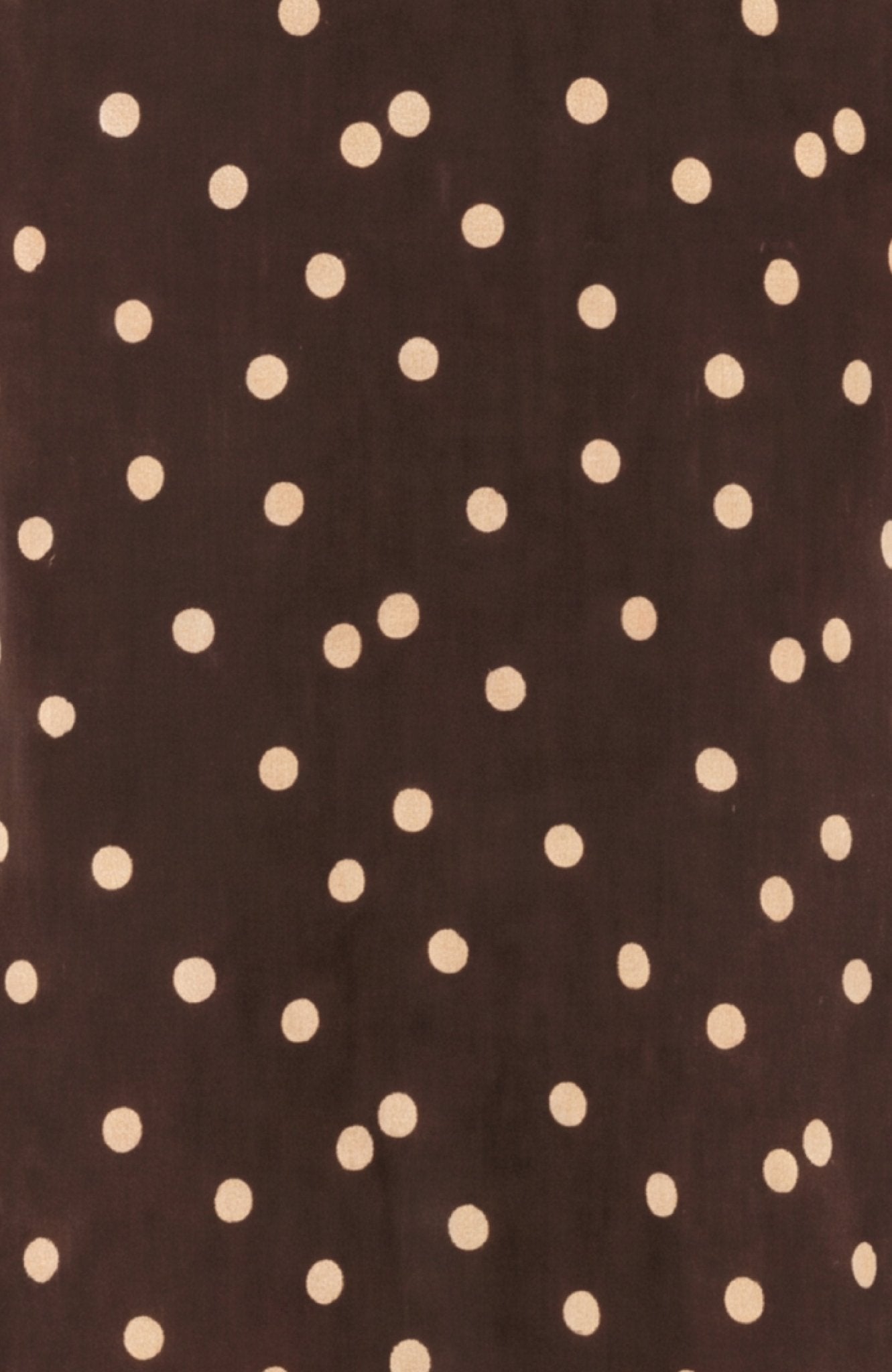The Dawn Midi Dress in Brown Polka Dot Linen (Copy) - Lulo Project