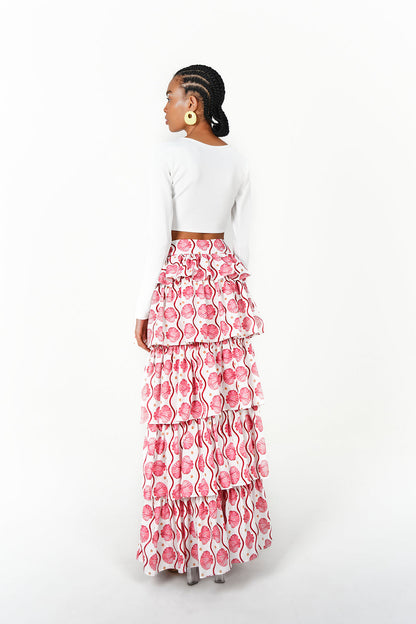Cartagena Skirt - Seashell Pink - Thanksgiving Sale